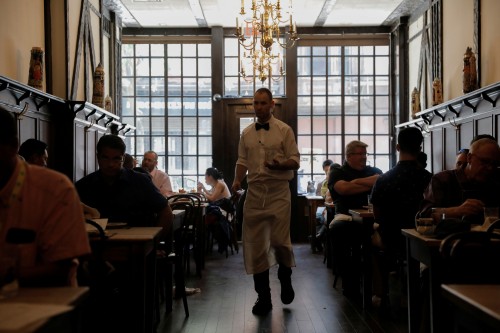 US services sector activity takes breather in November