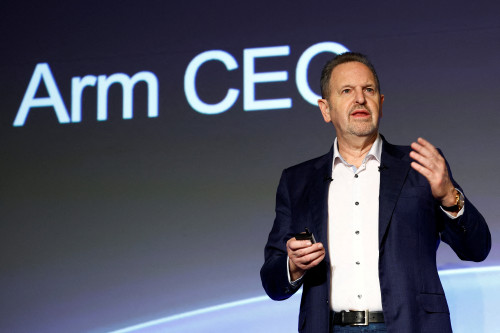 Chip tech provider Arm narrows full-year forecast, stock falls