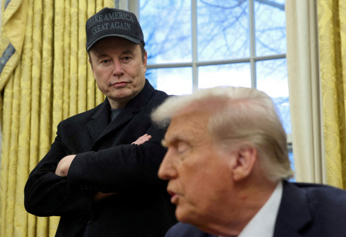 Elon Musk can stay ‘as long as he likes’ but will want to get back to businesses, says Trump
