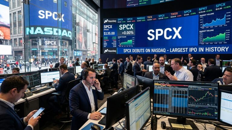 SpaceX Just Went Public. The Largest IPO in History Lands Today — and the Options Implications Are Enormous.
