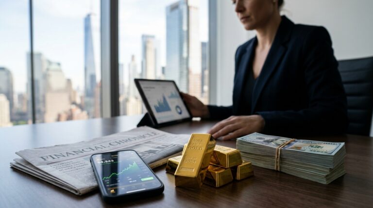 Gold at $4,350. The Sideline Cash Is the Story.