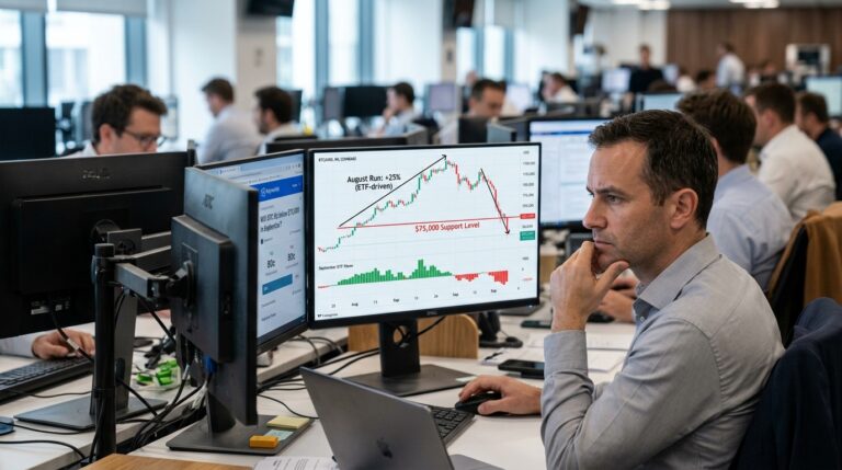 Bitcoin Ran 25% in August on ETF Money. September Pushes Back.