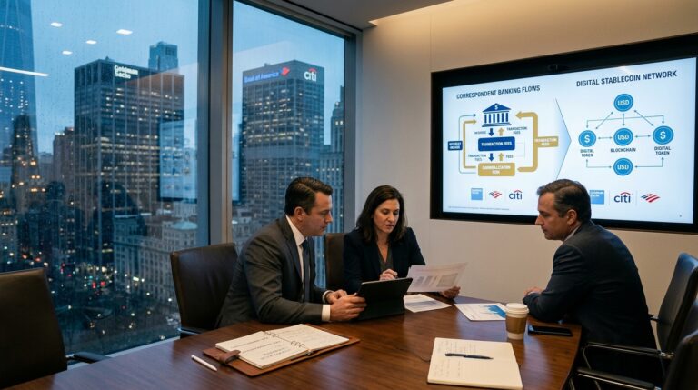 Goldman, Citi and BofA Want to Issue a Dollar Stablecoin. Their Own Fees Are at Risk.