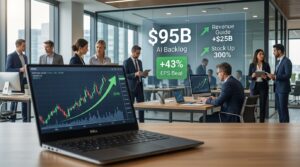 Dell Raised Full-Year Revenue Guide by $25B. Stock Up 300%.